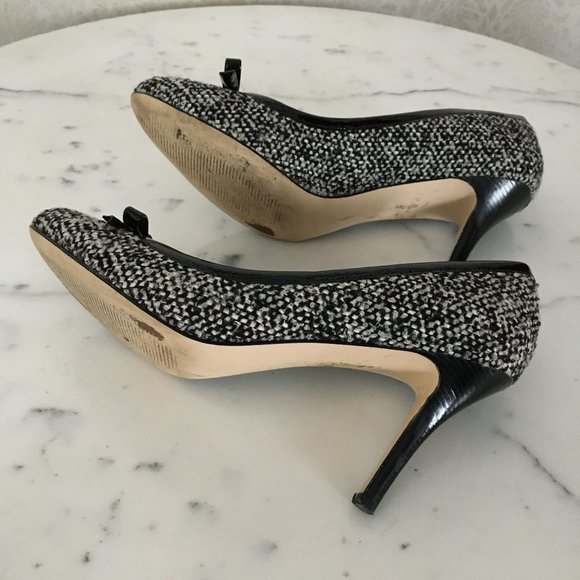 Talbots "Aubrey" Tweed Heel Bow Pump • 6.5M • MINT - Picture 8 of 8